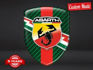 Fiat Abarth Seitenaufkleber Maximal Modern Stil Edition Robust